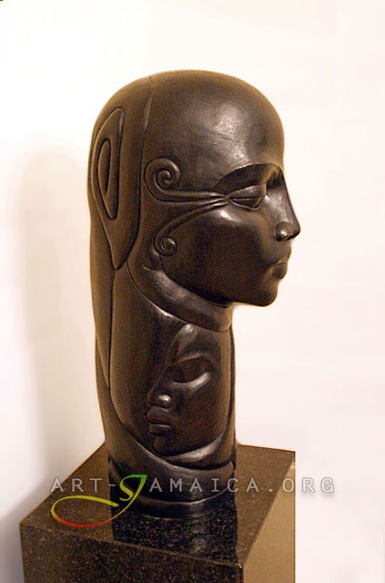 Gene Pearson Sculpture of a head