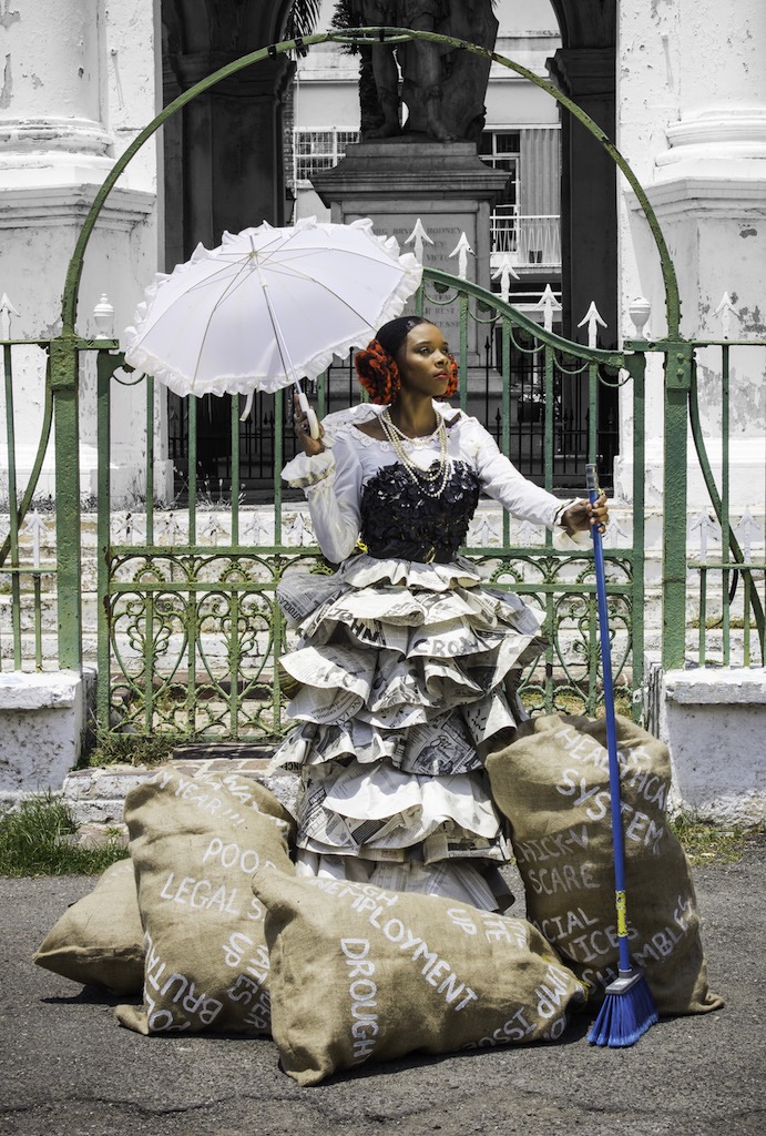 Jamaican Lady photograph by artist Lesli-Ann Belnavis Elliott