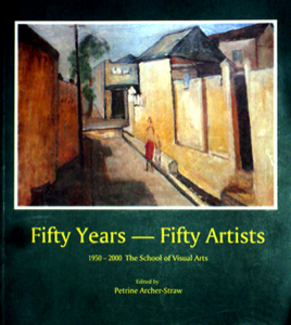 Book title of book Fifty Years - Fifty Artists